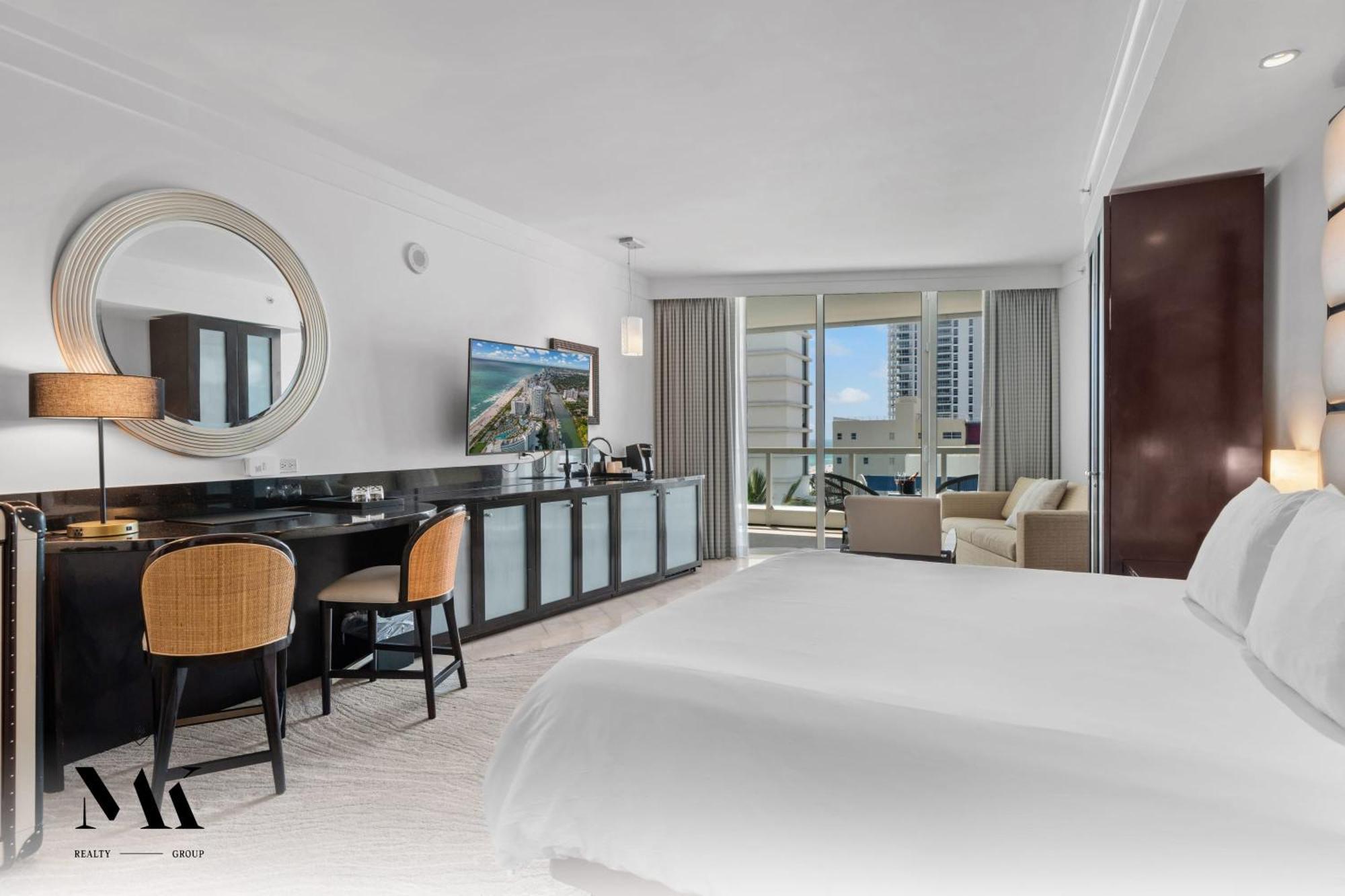 Fontainebleau Resort Balcony W Ocean And City View Miami Beach Exteriér fotografie